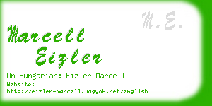 marcell eizler business card